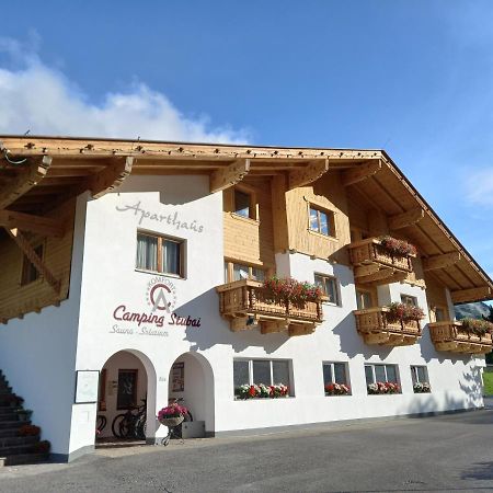 Aparthaus Camping Stubai Neustift im Stubaital Exterior foto